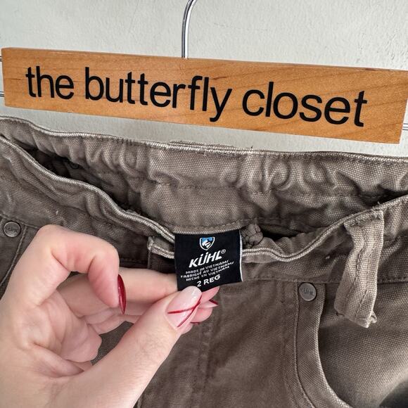 Women’s Kuhl Brown Ripstop Pants Outdoor Hiking Size 2 CC4573 - Picture 3 of 5